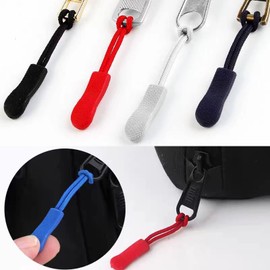 WUDQIJI Zipper Pulls Pull Tabs Zipper Tabs Fixer Pulls Zipper Pull Cords Set of 80 10 Colors Pullers Slider Pulls Replacement Zipper Pulls Easy Installation Easy Easy Easy Grip for Clothing Zipper