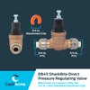 Cash Acme EB45 Pressure Regulating Valve with Disconnect Clip, Direct,
