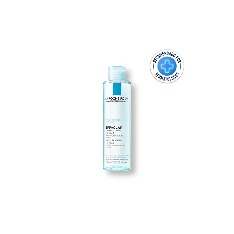 Agua Micelar La Roche Posay Effaclar Ultra desmaquillante y limpiador