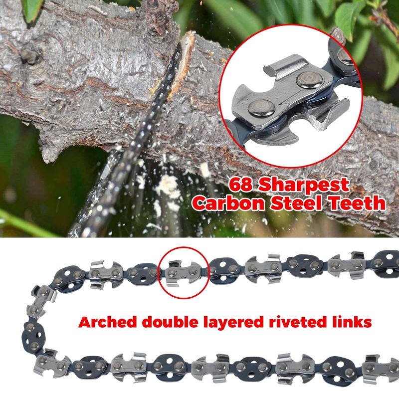 53 Inch Rope Saw High Reach Tree Limb Hand Rope