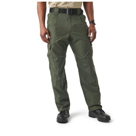 5.11 Tactical Cargo Pants for Men, Taclite Pro Ripstop Mens Work Pant, Lightweight Performance, TDU Green, 36W x 32L, Style 74273ABR