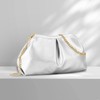 EVEOUT Dumpling Clutch for Women Leather Party Clutch Cloud Bag
