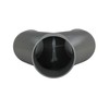 DRUCKKRAFT 2-way branch pipe DN75, branch piece, Y-distributor, extraction system,