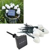 Mushroom Shaped Solar Light String Waterproof Dustproof Landscape Light with