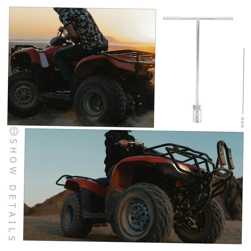 GRIRIW Multi-purpose T-handle Wrench Socket Wrench Set Socket Ratchet Spanner