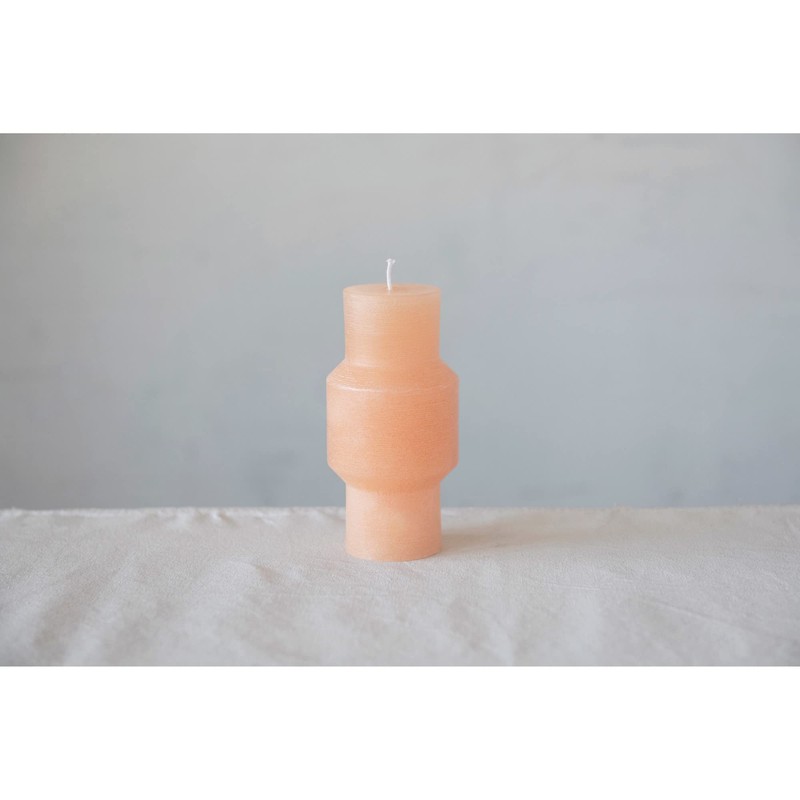 Creative Co-Op Unscented Totem Pillar Candle
