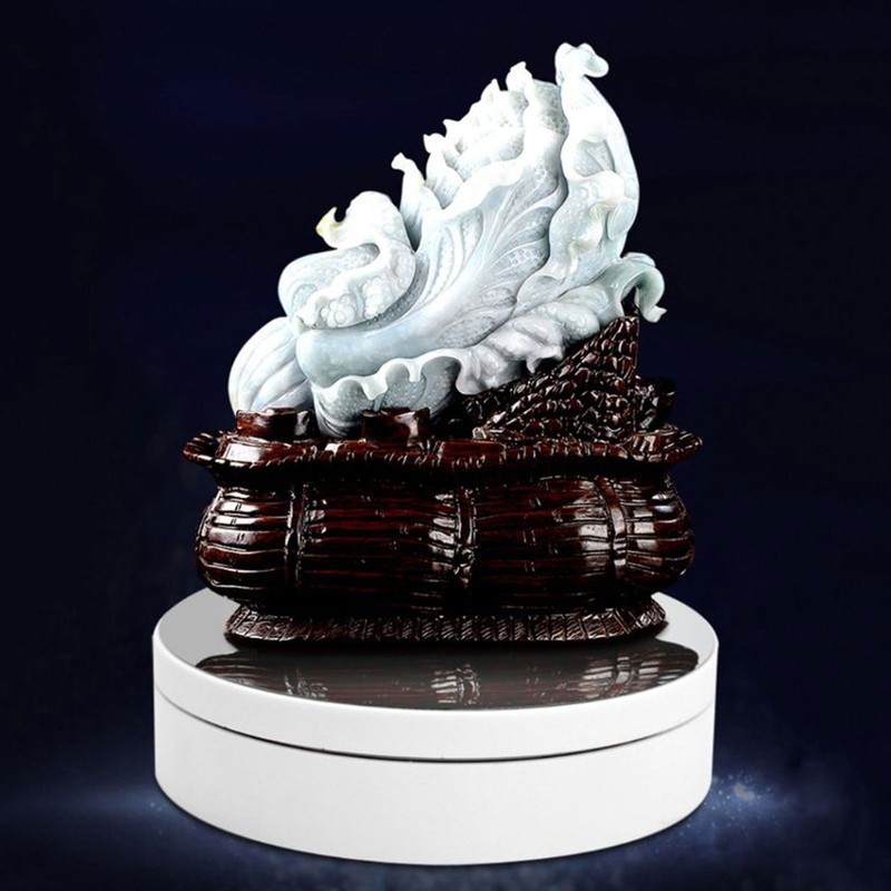 3 Speeds Electric Rotating Display Stand 360 Degree Turntable Jewelry