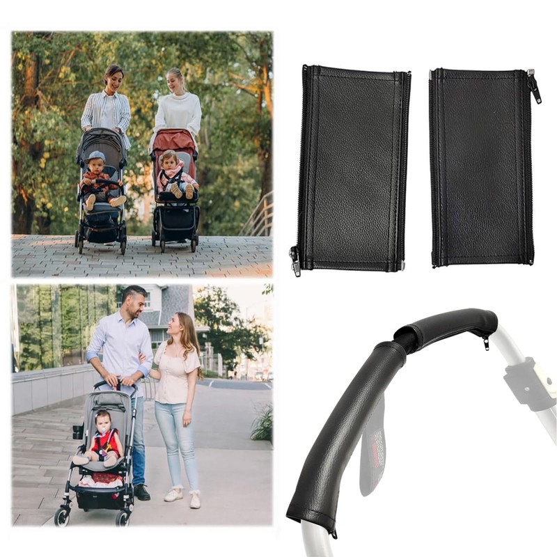 Pack of 2 Pushchair Handle Cover Baby Pram Handle Cover