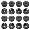 Fielect Cable Hose Snap Bushing Grommet Protector 40Pcs EHR-22 22mm