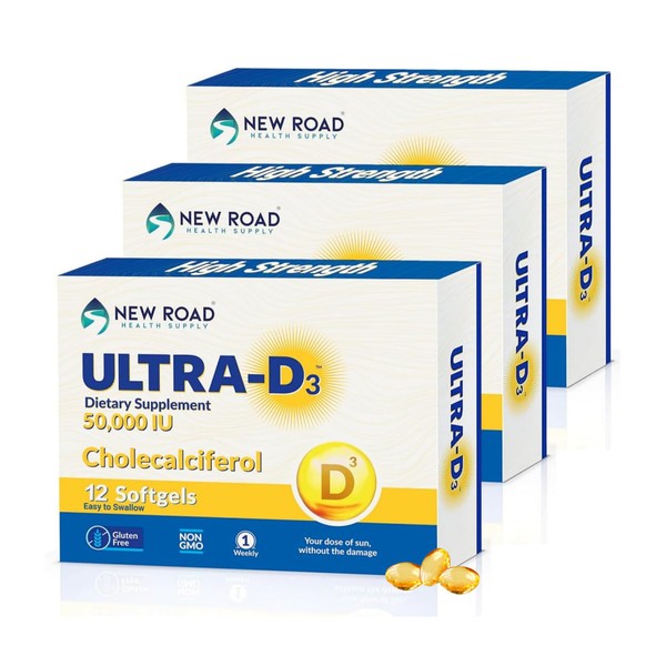 New Road Health Supply - Vitamin D 50000 IU, Once