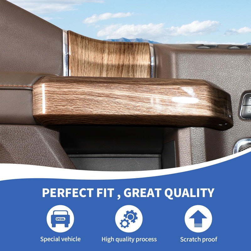 RAZPOY for F150 Inner Door Handles Covers & Door Handle