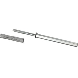 Gedotec Shelf Support Invisible Shelf Support – Pack of 4 Shelf Brackets | Titanium Mini | Wall Shelf Holder | Load Capacity 12 kg per Pair | Steel Shelf Support for Wall Mounting | Heavy-Duty Shelf