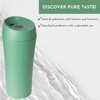 Zento Stainless Steel Vacuum Tumbler–350ml for Coffee, Tea or Water,