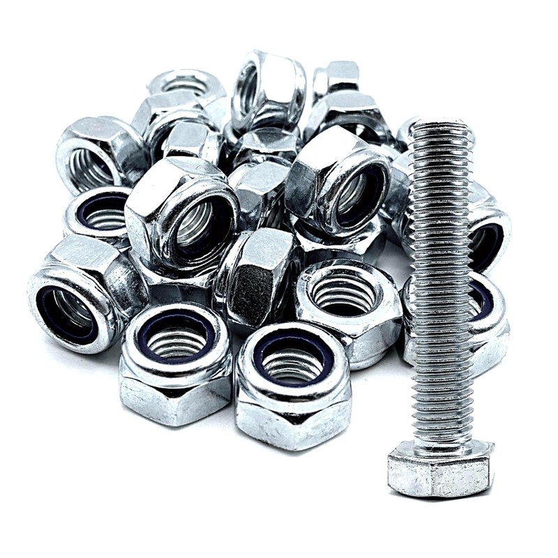 DOJA Barcelona Locking Nuts | Pack of 25 Self-Locking Nut