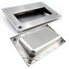 Gasea 2 Packs Flush Recessed Pulls Handles, 5" x 3-1/4"