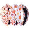 IDDFEVE 3Pcs Thanksgiving Day Headbands for Women, Turkey Fall Leaves