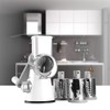 Ourokhome Cheese Grater Vegetable Slicer - Rotary Round Drum Grater