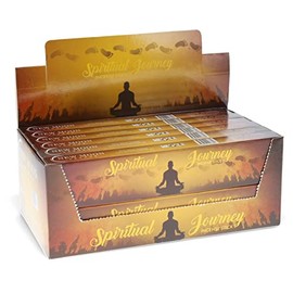 Spiritual Journey Incense Natural by New Moon Aromas (12 Packs of 15 Grams) Total 120+ Incense Sticks…