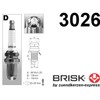 BRISK Premium Racing DOR15LGS 3026 Spark Plugs (Pack of 8)