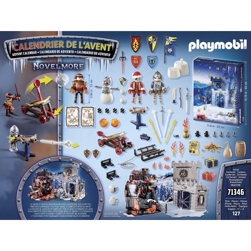Playmobil Advent Calendar Novelmore - Battle in The Snow