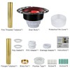 Freestanding Tub Bathtub Drain Kit, PVC Adapter and Brass Tail
