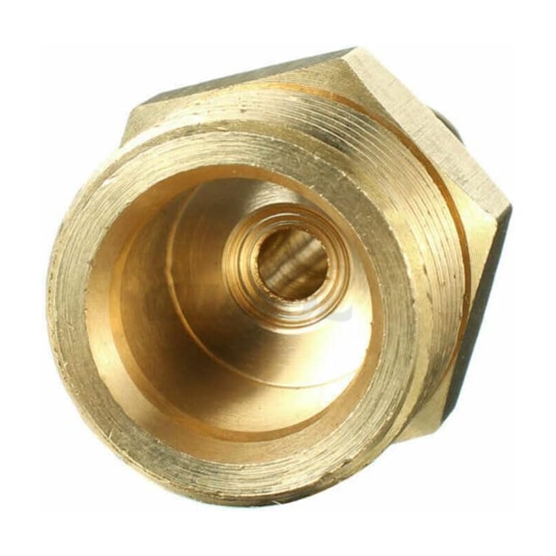 Gold High Pressure Washer Adapter, Hose Adapter Quick Connect, Brass