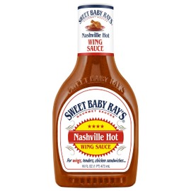 Sweet Baby Ray’s Nashville Hot Wing Sauce,16 Fl Oz (Pack of 2)