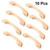 DOITOOL Pack of 10 Furniture Handles Kitchen Drawer Handles Wooden