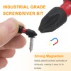 sourcing map 2pcs PH2 Phillips Screwdriver Bit 1/4" Hex Shank