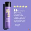 Shampoo Morado Matrix So Silver Para Cabellos Rubios 300 Ml