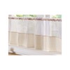Alan Symonds Gingham Slot Top Voile Cafe Curtain Panel (59"