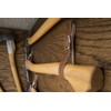 1844 Helko Werk Germany Leather Axe Hangers - Wall Hanging