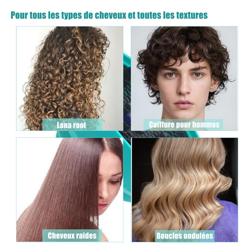 JOIYHY Diffusor für lockiges Haar, einfache Reise und Aufbewahrung, Diffusor