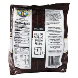 Newman`s Own Newman'S Own  Family Recipe Double Chocolate Chip Cookies Organic  7 Oz
