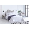 Todocama Extra Soft Microfibre Duvet Cover, White, 80/90 cm, 150