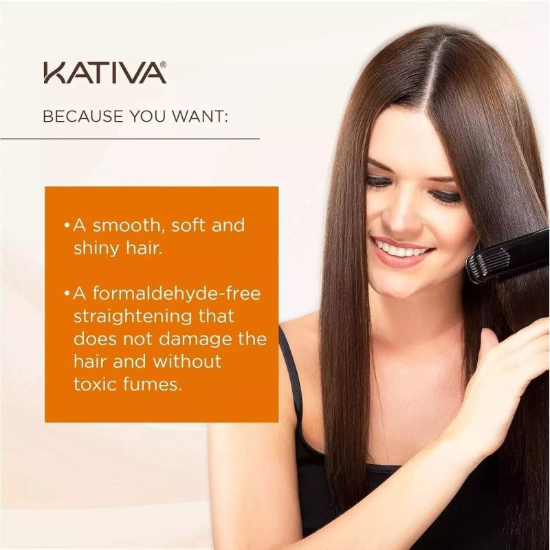 12 WEEKS Kativa Brazilian Straightening Alisado Brasile√±o Kit, US SELLER