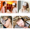 siawadeky Eye Mask, Light Blocking, Set of 5, Cute, Cat
