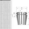 Utoolmart ER11 3.5mm Spring Collet Chuck for CNC Engraving Machine