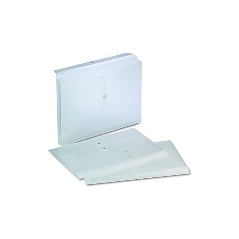 Pendaflex Expandable Poly String and Button Booklet Envelope, 14.5 x