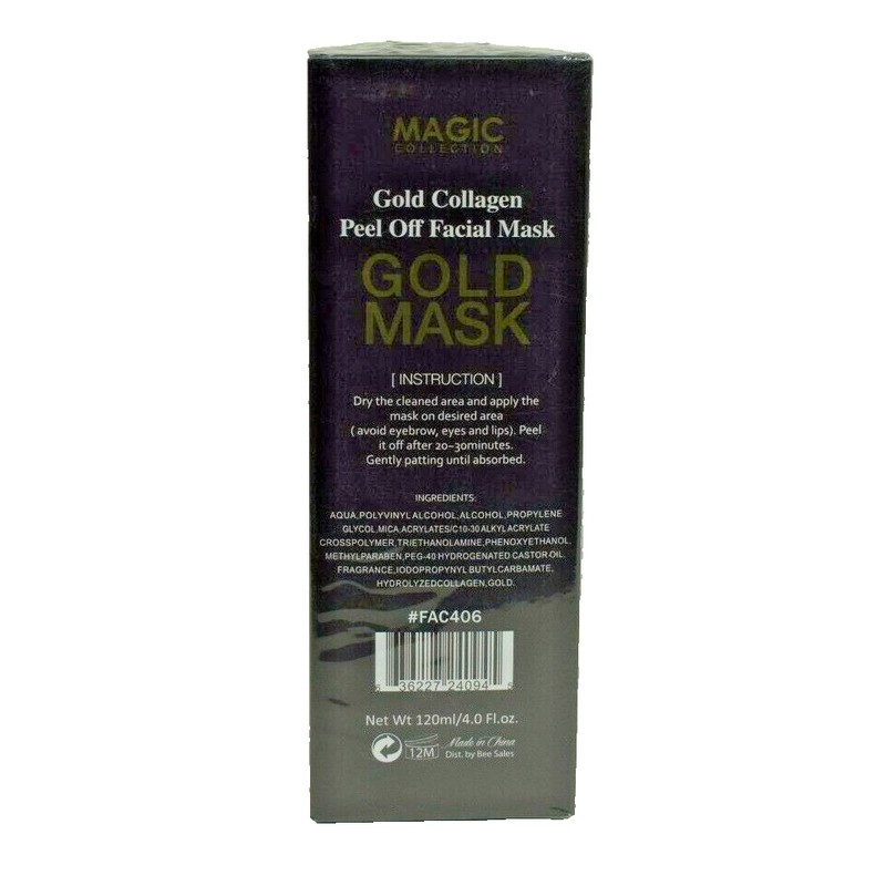 Gold Mask Collagen Peel Off Facial Mask with Fruit Extract