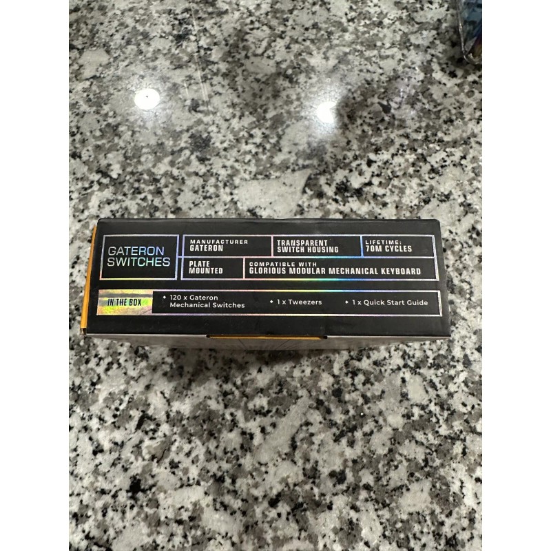 Glorious PC Gaming Race Switch Red Gateron Switches 120X