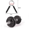 WUDQIJI Spring Clasps, Pack of 4, 28 mm Dumbbell Clasps,