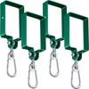 Dunzy 4 Pcs Metal Swing Set Accessories Includes Snap Hooks