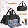 LUXJA Large Capacity Craft Bag with Shoulder Strap, Craft Tote