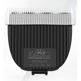 Kenchii Professional Dog Clipper Blade Flash Pet Hair Clipper - Detachable Stainless Steel Blades for Dog Grooming - Hair Clippers & Accessories Pet Shaving Blades (Fine Detailer)