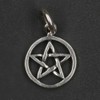 Pentagram Pendant 925 Sterling Silver Jewellery, Measure: 1.6cm in the