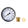 Measureman 2" Well Pump Pressure Gauge, 0-200psi/bar, 1/4" NPT Male