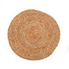 Handmade Jute Rope Table Placemats - Natural Round Woven Placemat