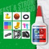 Adhesive Guru Rubber Glue (4x0.7 oz) - Heavy Duty Super