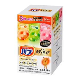 Kao Bub Medicure Assortment, 3 Types, 12 Tablets